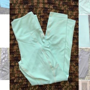 ‼️SOLD‼️ Curves n Combatboots Mint Green Leggings
